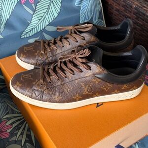 Louis Vuitton Monogram Brown Luxembourg Sneakers